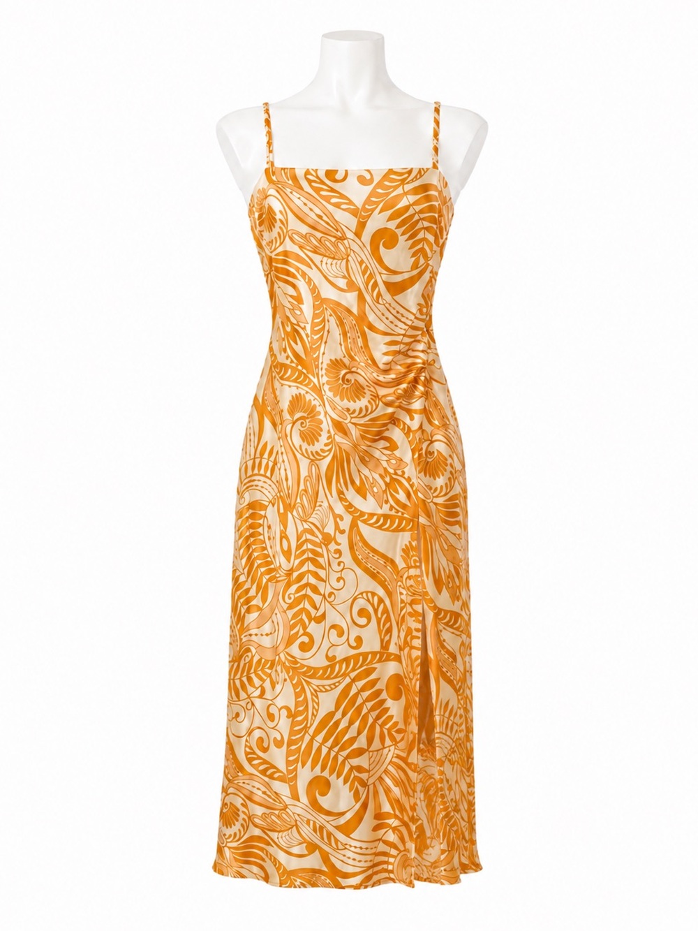 Size M House of Harlow 1960 Women’s Paisley Satin Midi Dress